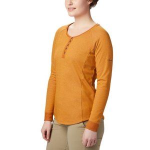 Columbia Women's Henley Knit Top Times Two Large